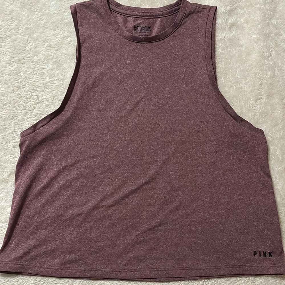 PINK tank top, crop
